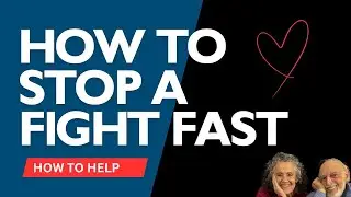 How to stop a fight fast with Dr. Julie Gottman