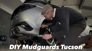 Как установить передние и задние крылья на Tucson NX4 2021-2026 годов выпуска.