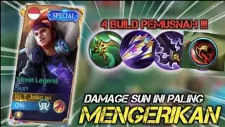 KECERDIKAN SUN HYPER TANPA MATI 🔥😱 BUILD SUN TERSAKIT 2025 | MLBB
