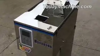 Grain Weighing Filling Machine Cat Litter Pellet Vibratory Weighing Filler Machine