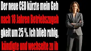 Der neue CEO kürzte mein Gehalt um 25 % nach 18 Jahren. Ich ging – sie brachen zusammen