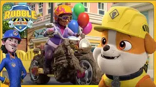 Speed Meister VS Mayor Greatway  | Rubble and Crew | Cartoons for Kids
