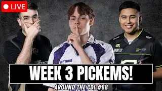 🔴CDL WEEK 3 PICKEMS | AROUND THE CDL LIVE