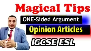 IGCSE ESL : school magazine articles  opinion : writing Grade 10