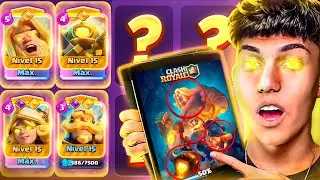 USEI O DECK *HERÓICO* DA NOVA TELA DE CARREGAMENTO NO CLASH ROYALE! 