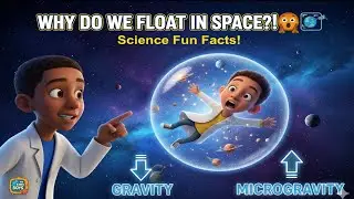 Gravity vs. Microgravity: Why We Float in Space! (Physics for Kids)