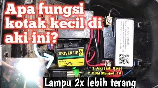 STABILIZER AKI MOTOR, AKI AWET & BENSIN JADI IRIT‼️