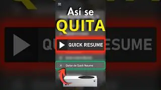 ❌ C&Oacute;MO DESACTIVAR QUICK RESUME XBOX SERIES S 🎮 #quick #xbox #xboxseriess  #shorts