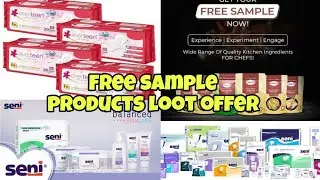 FREE SAMPLE PRODUCTS loot offer | | Loot Offers Today | Shopping Loot Today | Free Products |