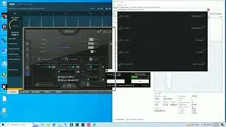 Stock Cooler Ryzen 7 1800X 1-16 Thread Performance MSI Kombustor Stress Test - Benchmark