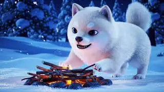 Dog in a wind snow #1million #story #dogs #entertainment #subscribemychannel #please_subscribe