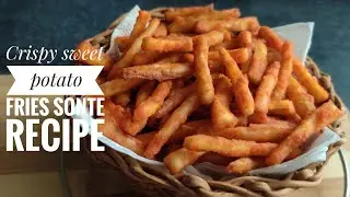 Crispy Sweet Potato Fry Recipe| Mangalore Sonte Recipe| Evening Snack Recipe|
