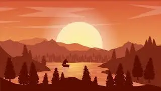 Landscape Animation | After Effects