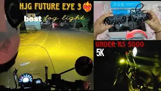 HJG fog light installation on RE Meteor 350❤️&zwj;🔥❤️&zwj;🔥||HJG future eye 3||Under 5000 #royalenflield