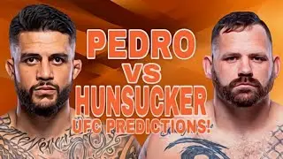 Tyson Pedro VS Harry Hunsucker UFC 278 PREDICTIONS!