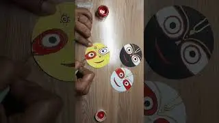 Jay Jagannath| Rath Yatra project activity| DIY Jagannath craft idea| #jayjagannath #youtubeshorts