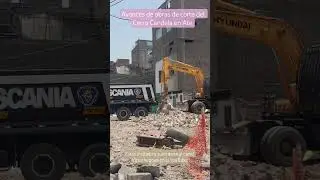 Asi van los AVANCES DE OBRAS del CERRO CANDELA en Ate.