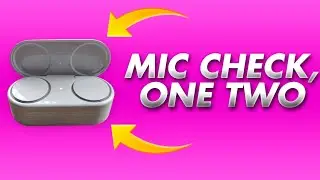 Microsoft Surface Earbuds Mic Test Review