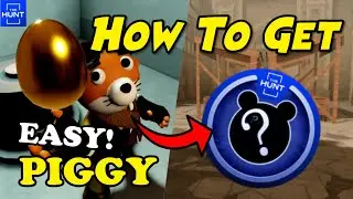 [EVENT] EASY! How To Get The HUNT Badge in PIGGY (Roblox)