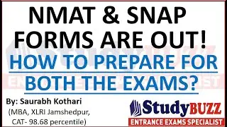NMAT & SNAP 2022 forms are out: How to prepare for both exams? Exam strategy, cutoffs, imp topics