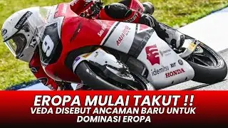 GILA !! VEDA EGA PRATAMA BIKIN DOMINASI PEMBALAP SPANYOL TERANCAM