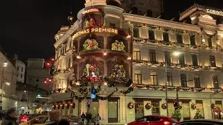 Bucharest Christmas Lights Walk🎄✨ 4K Winter City Tour