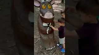 Amazing experience with Luca&Leon at The Gruffalo Trail 🐍🐿🦉🐭 #short #story #shortvideo #kids