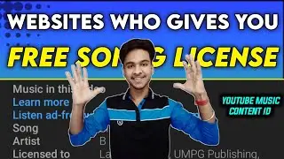 Free Music License 🔥| Music Content ID | Free Music Distribution Websites