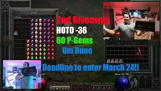 Diablo II: Resurrected Free Give away HOTO, 60 P-Gems, Um Rune - Deadline is Mar 24th, 2023