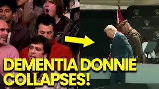 Trump VISIBLY SUFFERING from DEMENTIA as COLLAPSE CAUGHT on Camera!
