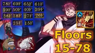 A1 Fuga Sukuna Vs all Yellow Tower Floors | 15-78 |