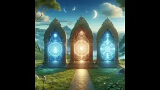 Let us walk through the Divine Doorways -Past Remnants,  to Soothing Peace and into Unknown Realms