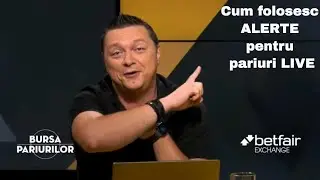 Bursa Pariurilor ep108- CE ALERTE FOLOSESC la pariuri LIVE pe Exchange
