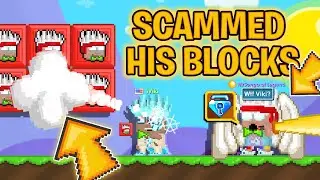 SCAMMING COMMUNITY CREATOR BLOCKS *prank* | Growtopia