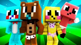 Minecraft - WHO'S YOUR DADDY? - FNAF BABIES!