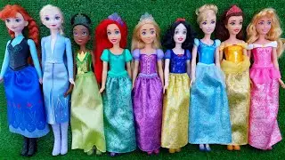 Satisfying with Unboxing & Review Disney Princess Frozen ELSA & Jasmine Toys! ASMR Relaxing