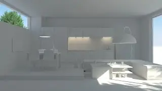 Vray İnterior Rendering Tutorial Part 1 ( lightining ) 3ds max 2015 Vray 3.0