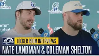 Nate Landman & Coleman Shelton On Game Planning For The Seahawks, Staying Grounded & Practice Energy