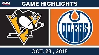 NHL Highlights | Penguins vs. Oilers - Oct. 23, 2018