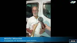 Mario Mac&iacute;as, Presidente de Bomberos Voluntarios, Nueva Unidad y escritura del lote