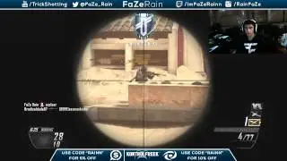 FaZe Rain - FFA TrickShotting LIVE FaceCam!