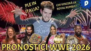 I MIEI PRONOSTICI WWE DEL 2026