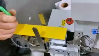 Tutorial how to thread labels for dog chew labeler equipment -Swedish order