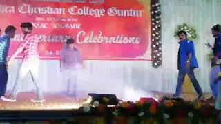 134th ANNIVERSARY A C COLLEGE GUNTUR. YERICHARLA SREENTH SIR  DANCE