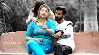Extra hand touching prank | funny prank video#funny #foryou funnyvideo