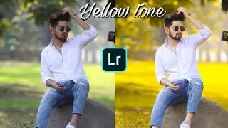 Picsart Editing tutorial || yellow tone retouching editing #Prabhateditz