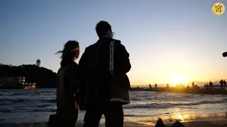 嫁迫と一緒にスラムダンクのOPを再現しました in 江ノ島【宮さんぽ #3】