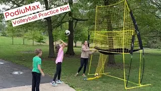 PodiuMax Volleyball Practice Net  Adjustable Height Equipment #training  #ServePractice #volleyball
