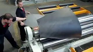 4R HS 260 cone bending by four Roll Plate roller