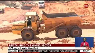 Revitalising the mining sector; 970 key minerals identified
